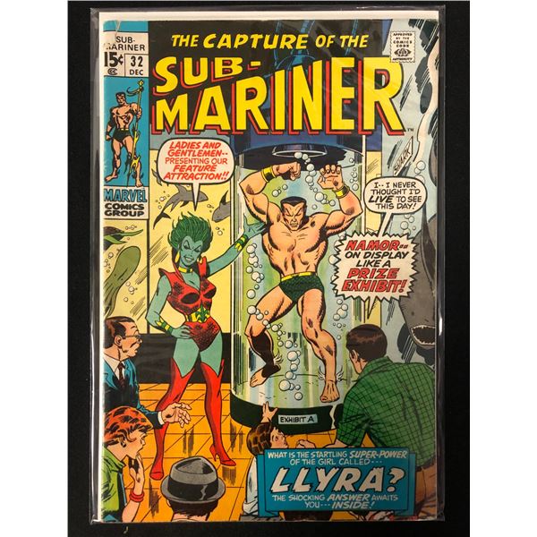 Prince Namor, The SUB-MARINER NO.32 (MARVEL COMICS)