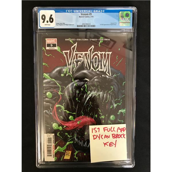 VENOM NO.9 CGC 9.6 (MARVEL COMICS, 2019)