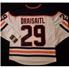 Image 1 : LEON DRAISAITL SIGNED OILERS JERSEY (AJ SPORTS COA)