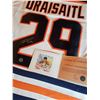 Image 2 : LEON DRAISAITL SIGNED OILERS JERSEY (AJ SPORTS COA)