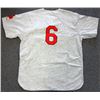 Image 5 : STAN MUSIAL SIGNED MITCHELL AND NESS GREY COOPERSTOWN JERSEY (PSA COA)