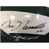 Image 2 : JOE NAMATH SIGNED NY JETS FULL SIZE FOOTBALL HELMET DGL COA