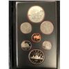 Image 1 : 1981 Canada 7 Coin Silver Dollar PROOF Set