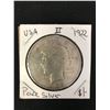 Image 1 : 1922 US PEASCE SILVER DOLLAR