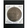 Image 1 : 1921 US MORGAN SILVER DOLLAR