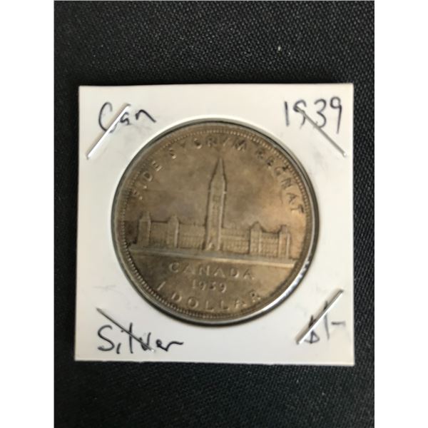 1939 CANADA CANADA SILVER DOLLAR