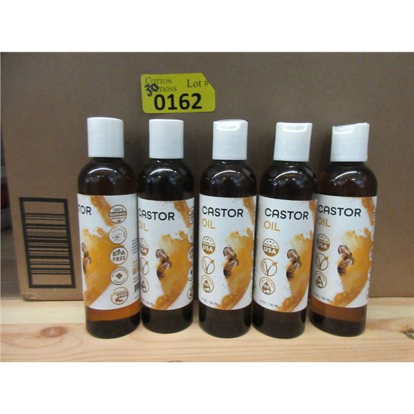 30 x 4 Oz. Bottles of Castor Oil for Skin Care