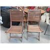 Image 1 : Pair of Beaufort 10 Folding Patio Chairs