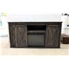 Image 1 : Electric Fireplace in Surround - Store Return