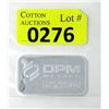 Image 1 : 1 Oz..999+ Silver Ohio Precious Metals Bar