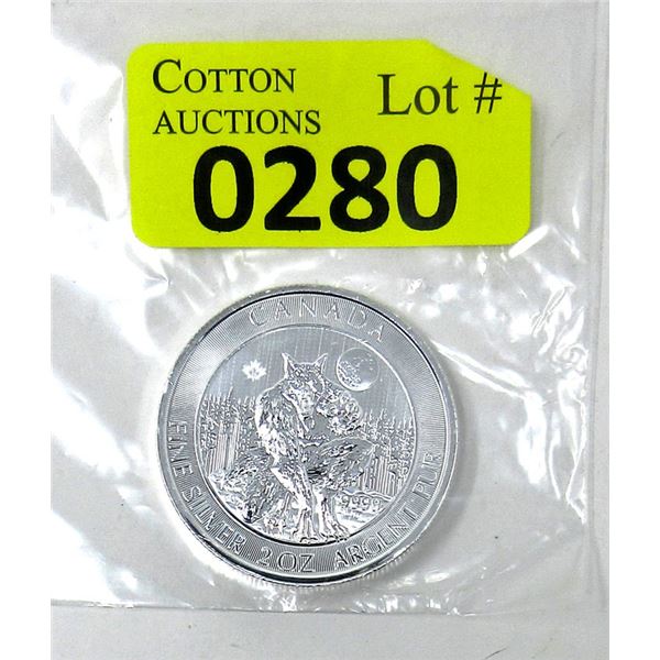 2 Oz. .9999 Silver 2021 Canadian Werewolf Coin