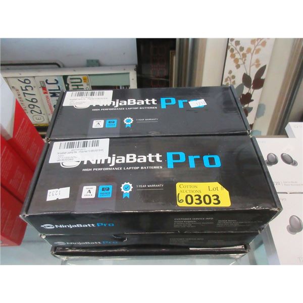 6 New NijaBatt Pro Laptop Batteries