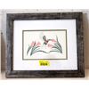 Image 1 : Richard Shorty Framed Print - Hummingbird