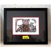 Image 1 : Richard Shorty Framed Print - Frog Copper Design