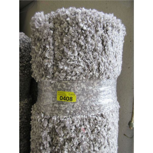 5' x 7' Grey Speckled Shag Area Carpet