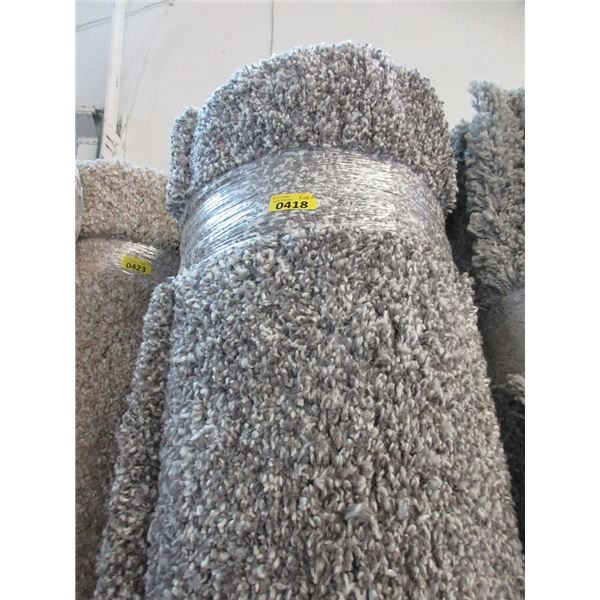 8' x 10' Grey Speckled Shag Area Carpet