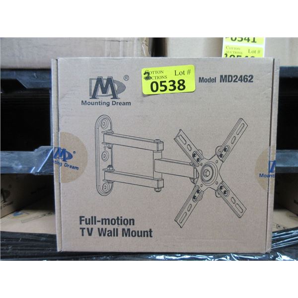 2 New Full-Motion Mounting Dream TV Wall Mounts