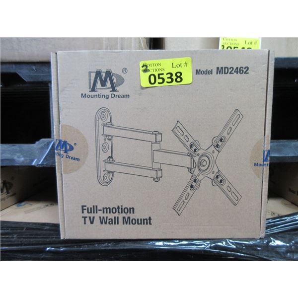 2 New Full-Motion Mounting Dream TV Wall Mounts