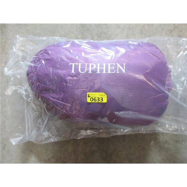 2 New Tuphen Sleeping Bags- Purple with Grey