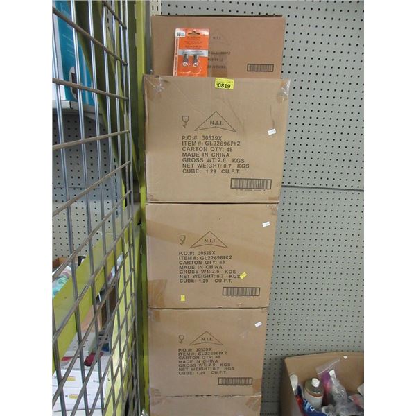 4 Cases of 12 V / 18 Watt BA 15s Base Bulbs