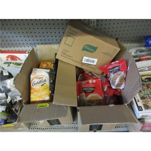 3 Box Lot of Assorted Food Products