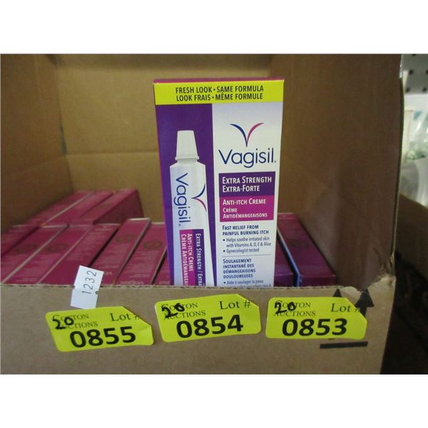 20 x 30 g Vagisil Anti-Itch Cream