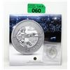 Image 1 : 1/2 Oz. .9999 Silver 2013 Hockey $20 Coin