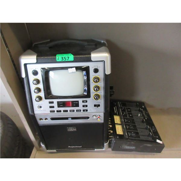 Karaoke Machine & Realistic Mixing Console