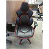 Image 1 : Black and Red Gaming Chair - Store Return