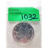Image 1 : 1 Oz .9999 Silver 2006 Canadian Maple Leaf Coin
