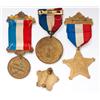 Image 2 : Lot of Three Early Rough Rider Reunion Medals & 5th Corps Ba