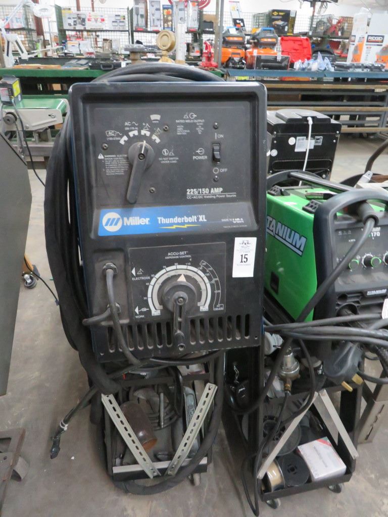 Miller Thunderbolt XL 225/150 Amp CC AC/DC Welder