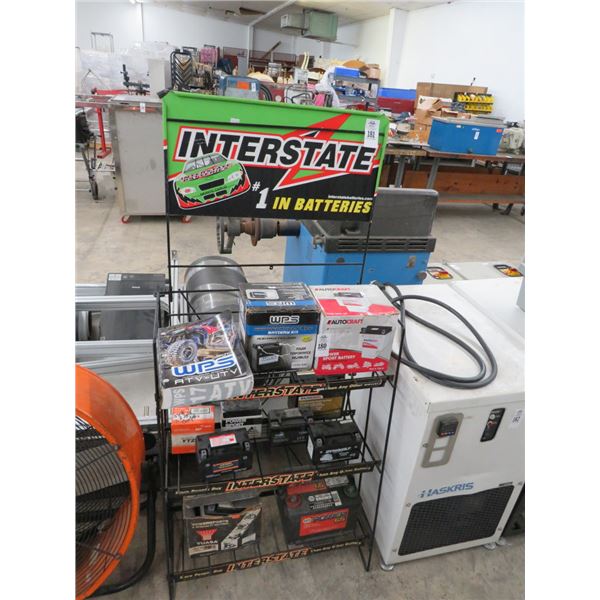 Metallic Commercial Display Rack