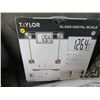Image 1 : Taylor Glass Digital Scale