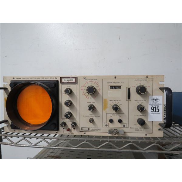 Singer Panasonic Universal Spectrum Analyzer # RTA-5