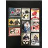 Image 1 : GAME USED JERSEY HOCKEY CARD LOT