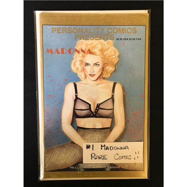 MADONNA NO.1 (PERSONALITY COMICS) *RARE*