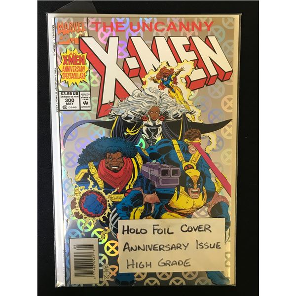 THE UNCANNY X-MEN NO.300 (MARVEL COMICS) Holo Foil Cover Anniversary Issue!