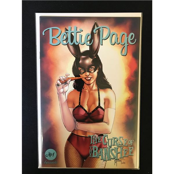 BETTIE PAGE NO.1 The Curse of The Banshee (DYNAMITE COMICS)