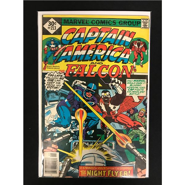 CAPTAIN AMERICA AND FALCON NO.213 (MARVEL COMICS)