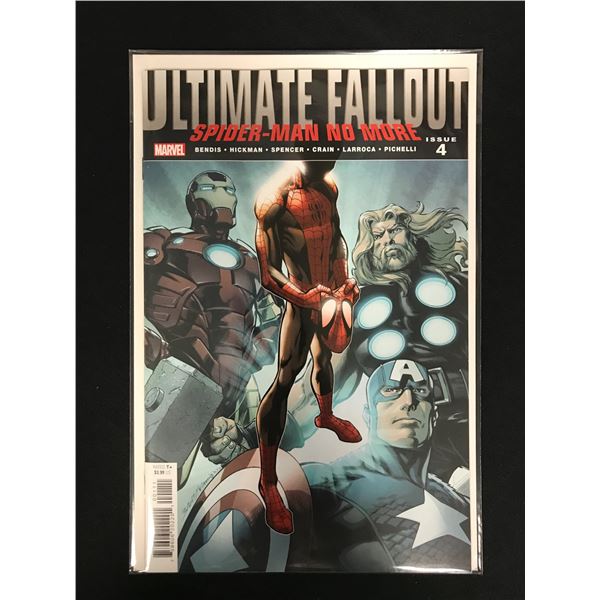 ULTIMATE FALLOUT Spider-Man No More ISSUE 4 (MARVEL COMICS)