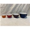 Image 1 : Four Anchor Hocking ceramic measuring cups