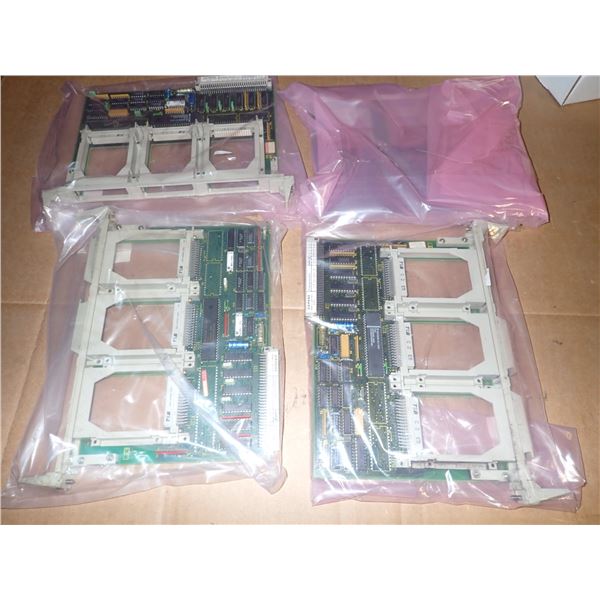Lot of (4) Siemens Memory Module Boards #6FX1128-1BA00