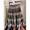 Image 1 : Green Kilt-Style Skirt