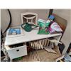 Image 1 : Wooden Desk and Gardening Supplies