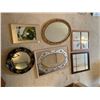 Image 1 : Collection of 6 Assorted Framed Mirrors