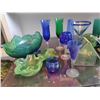 Image 2 : Large Collection of Coloured Glass Barware and Serving Bowls