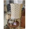 Image 5 : Side Table & Collection of Various Lamps