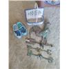 Image 1 : Vintage Wind Vane, Wooden Clogs and Decorative Basket