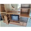 Image 2 : Pallister Entertainment Unit with Vintage JVC TV & DVD Player